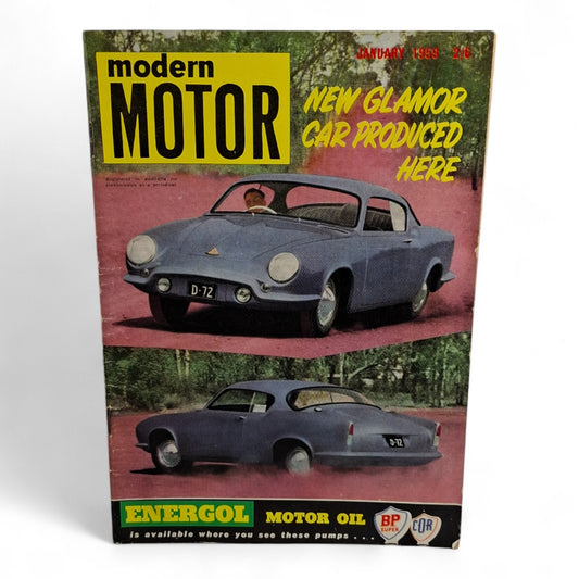 Modern Motor Magazine January 1959 Ascort TSV 1300
