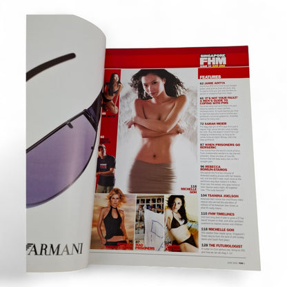 FHM Singapore Magazine - Dark Angel Michelle Goh June 2002