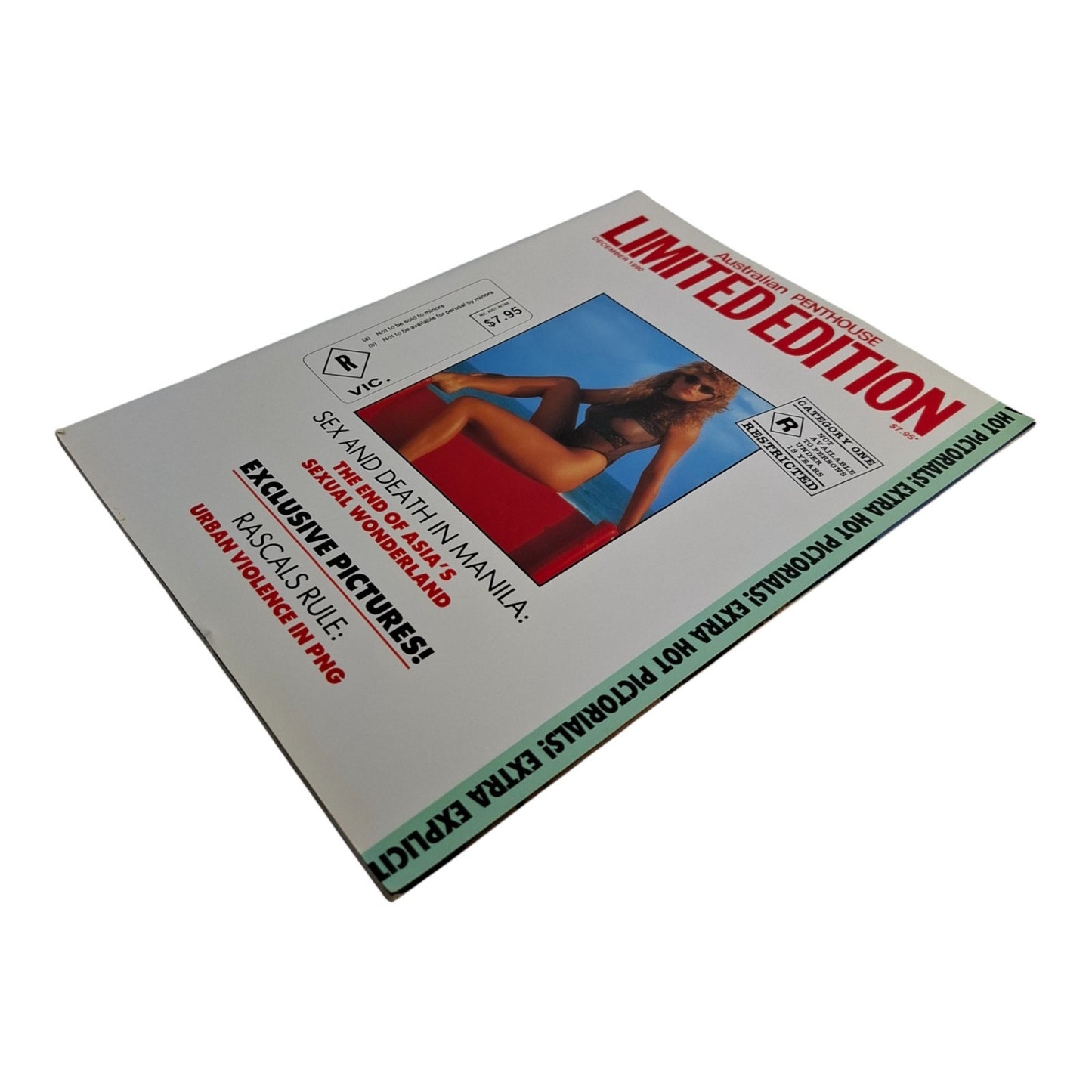 Australian Penthouse Magazine - Limited Edition December 1990 Debbi Joel