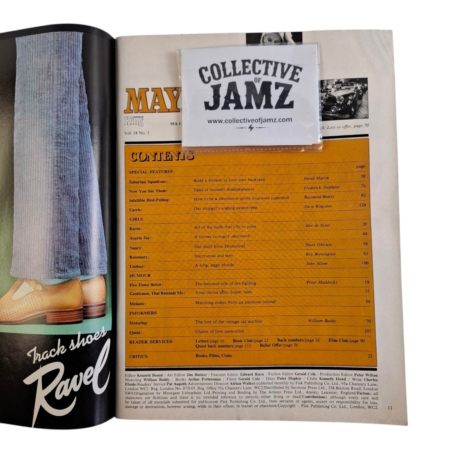 Mayfair Magazine Vol. 14 No. 5 1979 Karen Peters / Nancy Boughton