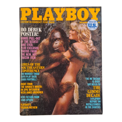 PLAYBOY Magazine September 1981 Bo Derek WITH POSTER and Susan Smith