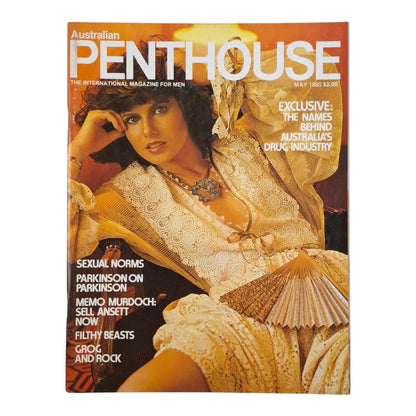 AUSTRALIAN PENTHOUSE Men's Magazine May 1980 Susie Peters / Lindsay Ekert