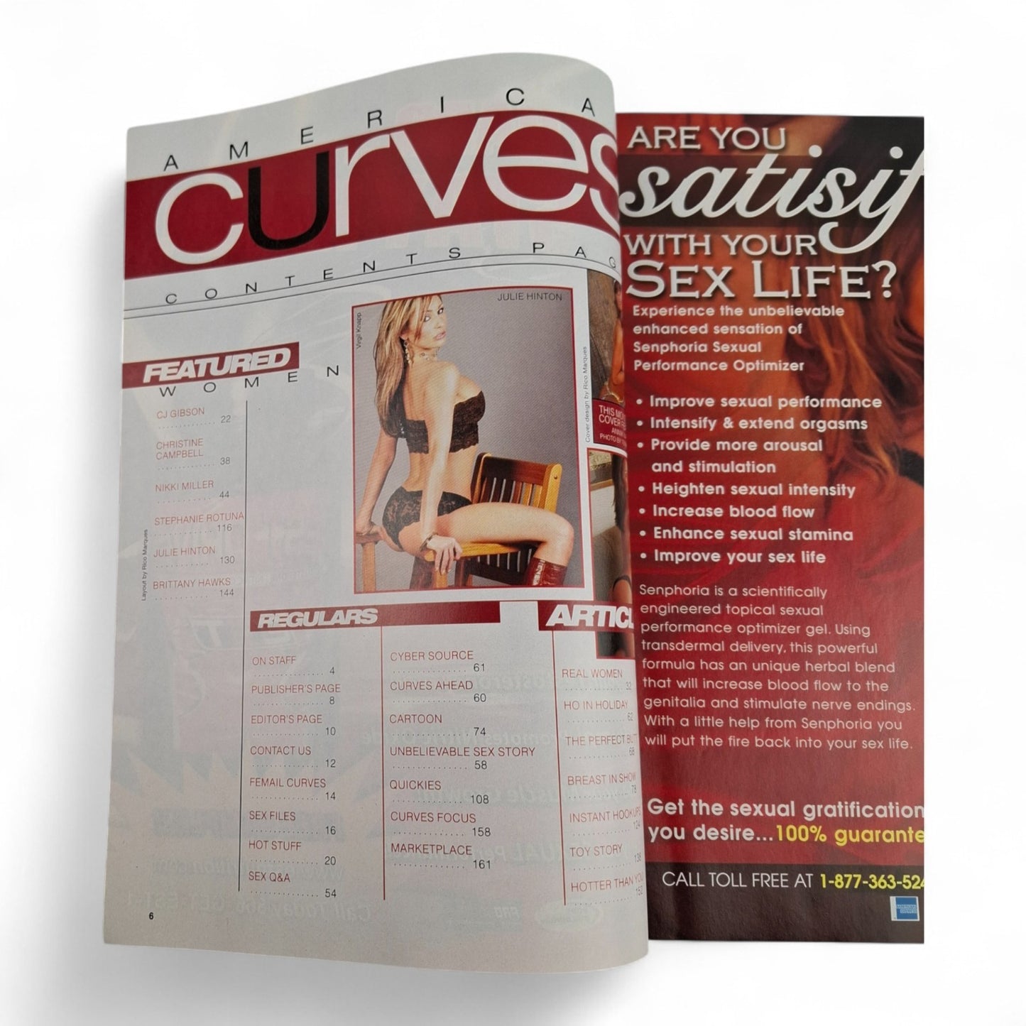 American Curves Magazine # 25 June 2006 Annik Nayler