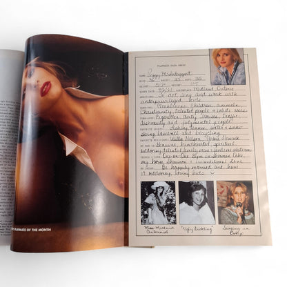 PLAYBOY Magazine January 1990 Joan Severance Peggy McIntaggart Tom Cruise