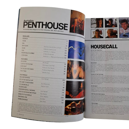 Australian Penthouse Magazine December 1989 Karen Miers / Serena Star