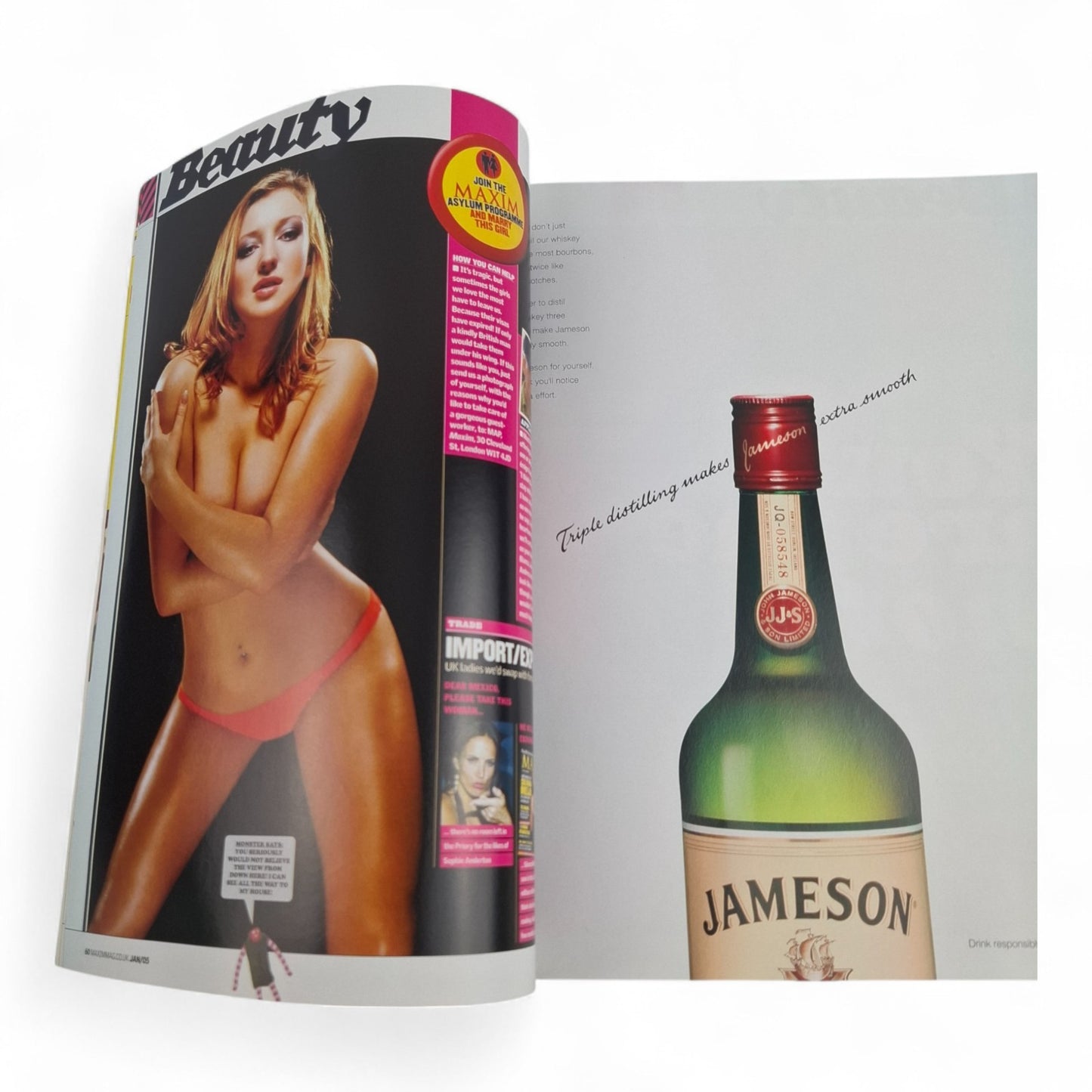 MAXIM Magazine January 2005 Jenifer Ellison U.K