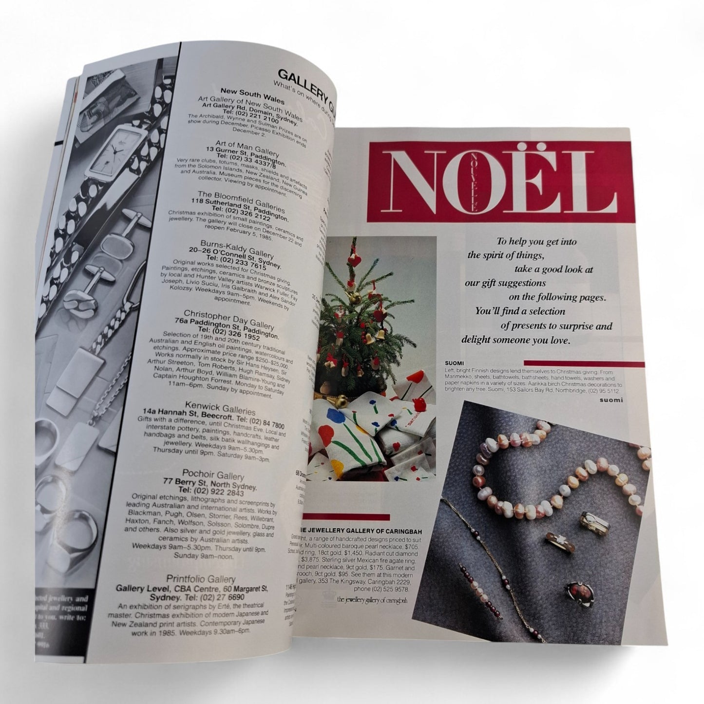 Vogue Australia - December 1984 - David Malouf, Graeme Murphy + Von Adlerstein