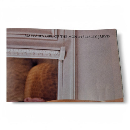 Mayfair Magazine Vol. 10 No. 2 February 1975 U.K Playboy Lesley Jarvis