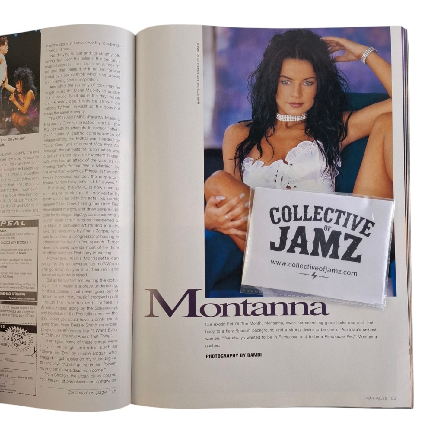 Australian Penthouse Magazine January 1998 Montanna / Andrea Parker