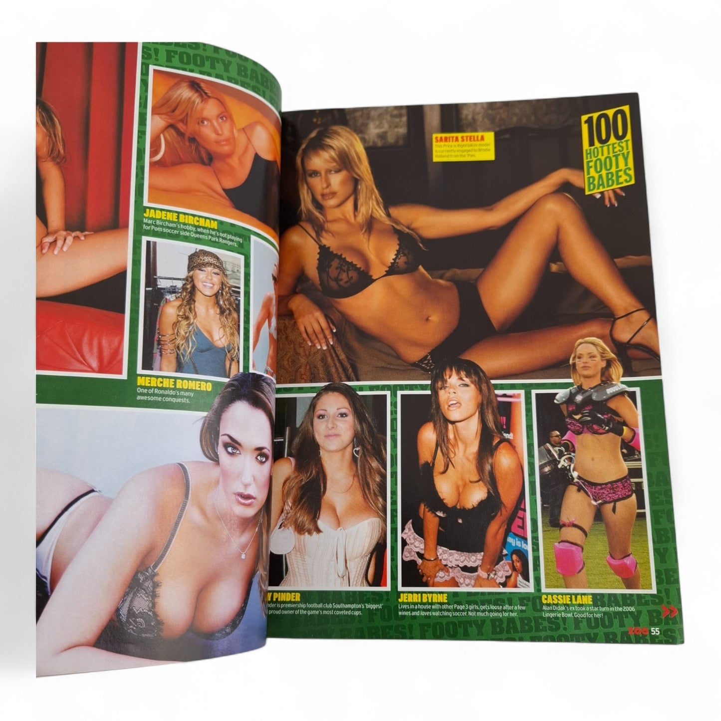 Zoo Weekly Magazine Australia April 2nd 2007 Footy Babes