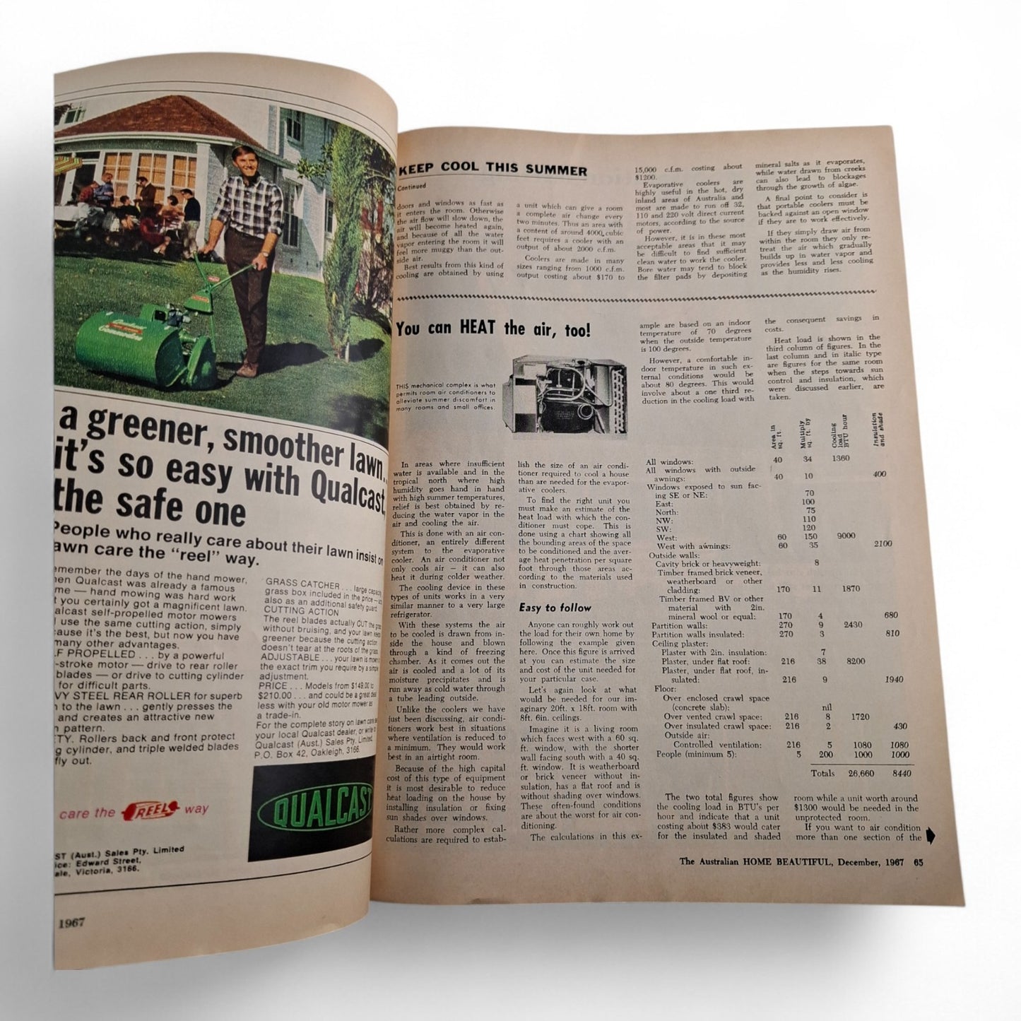 Australian Home Beautiful - December 1967 - Magazine