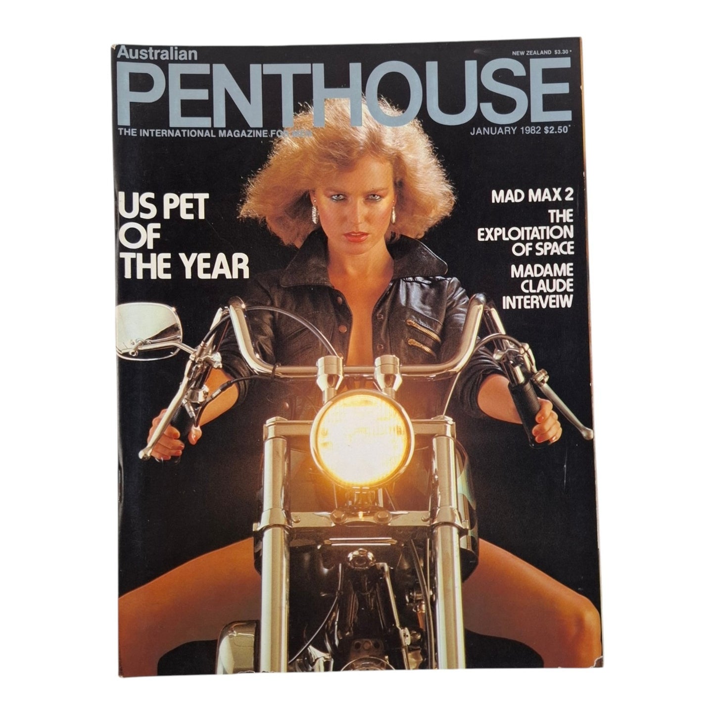 Australian Penthouse Magazine January 1982 Danielle Deneux / Karen Rose