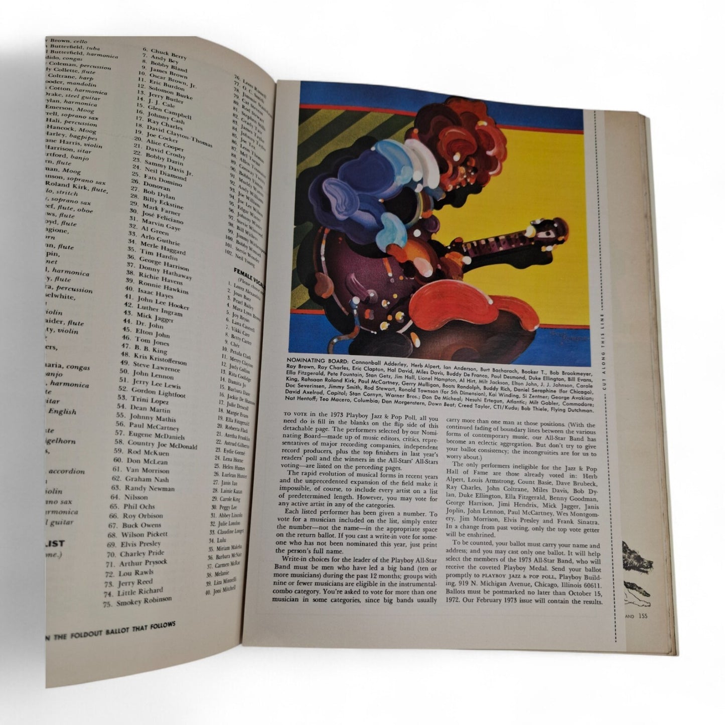 PLAYBOY Magazine October 1972 Lynn Myers COMPLETE