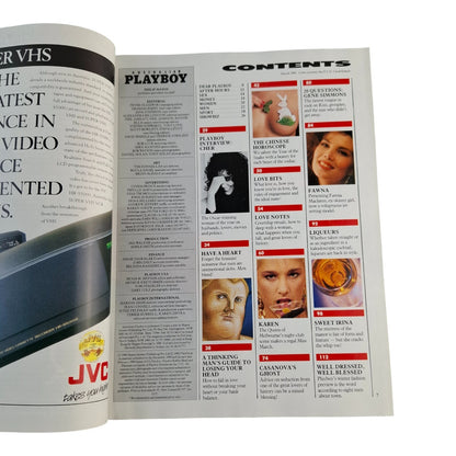 Australian Playboy Magazine March 1989 Karen Bartlett / Cher