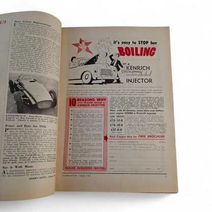 Modern Motor Magazine February 1956 Mercedes-Benz 190SL