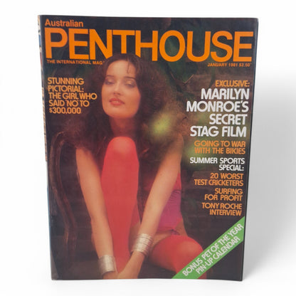 AUSTRALIAN PENTHOUSE Men's Magazine January 1981 Complete