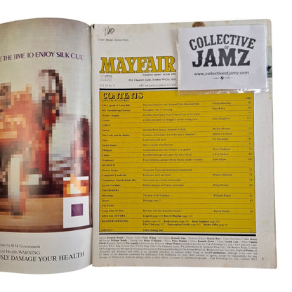 Mayfair Magazine Vol. 18 No. 8 1983 Jackie Jones / Linda Bedford