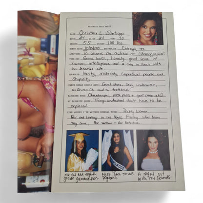 Playboy Magazine August 2002 Christine Nielsen