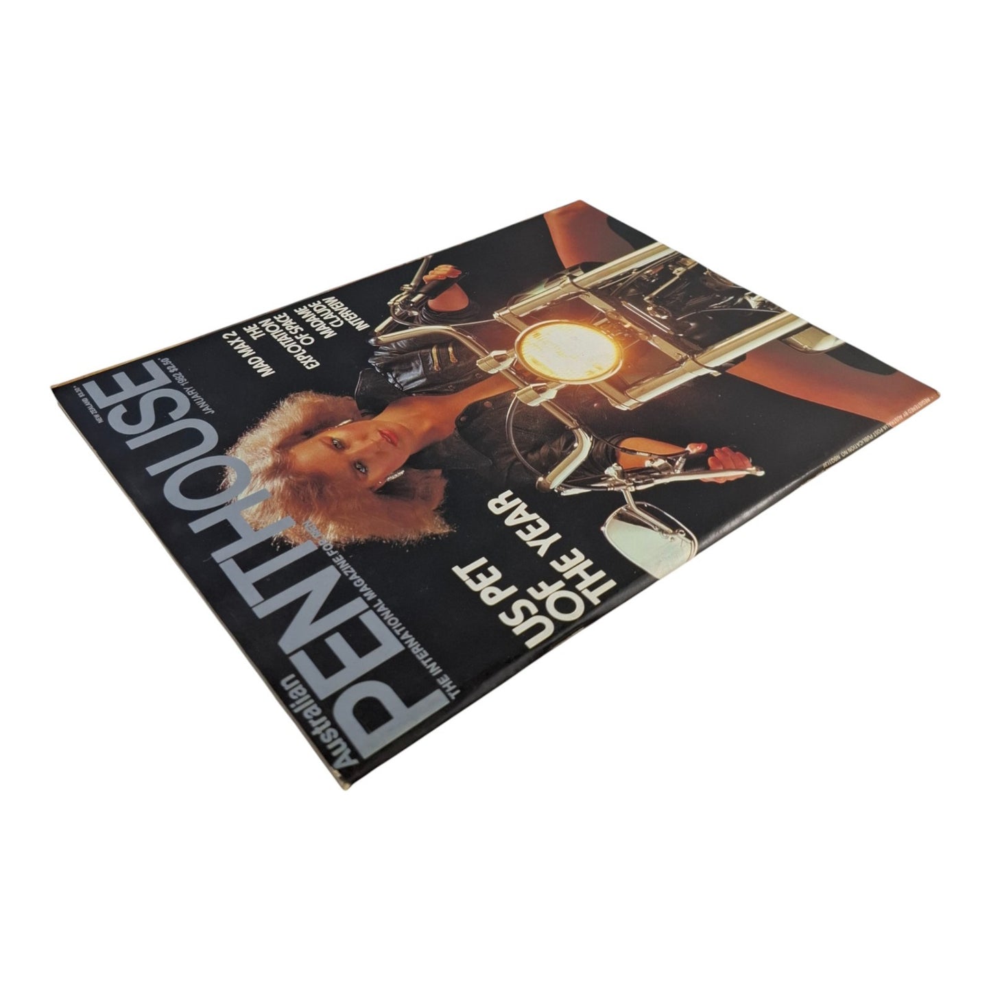 AUSTRALIAN PENTHOUSE January 1982 Vol. 3 No. 4 Men's Magazine Danielle Deneux