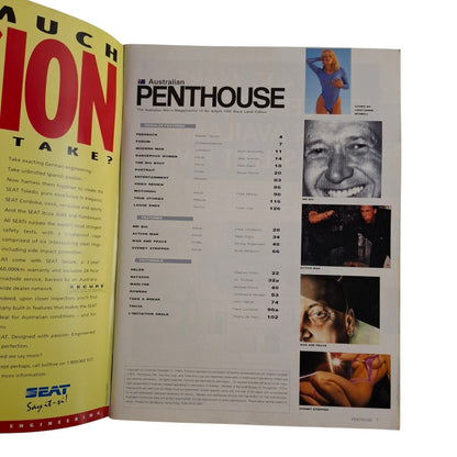 Australian Penthouse Magazine April 1995 Rowena Leigh / Marlyne
