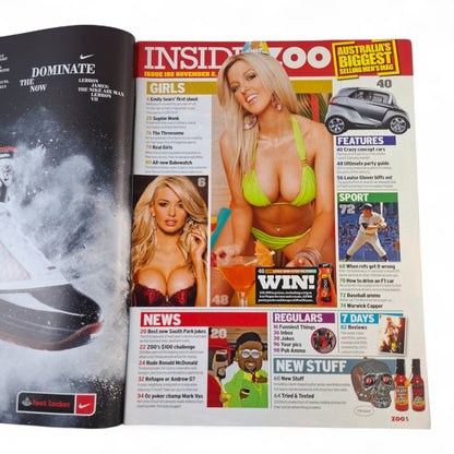 ZOO Weekly Magazine Australia #192 November 2009 Emily Sears