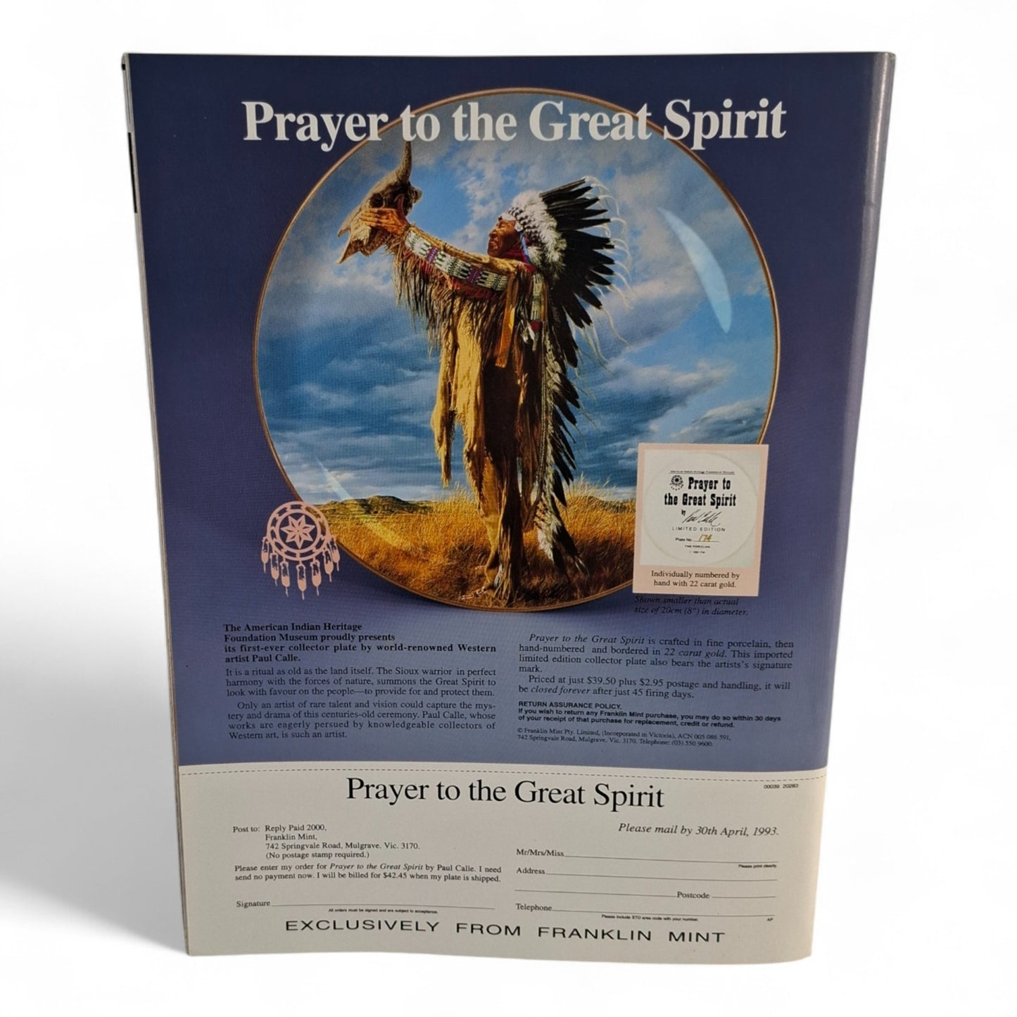 AUSTRALIAN PENTHOUSE April 1993 Men's Magazine Signed By Shelley Rowson