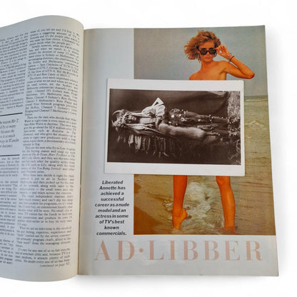 Australian Playboy Magazine July 1985 Maggie Ferguson Britta Hope