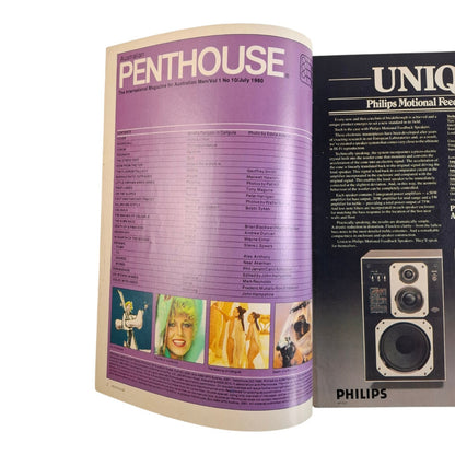 Australian Penthouse Magazine July 1980 Caligula / Tracey Wallace