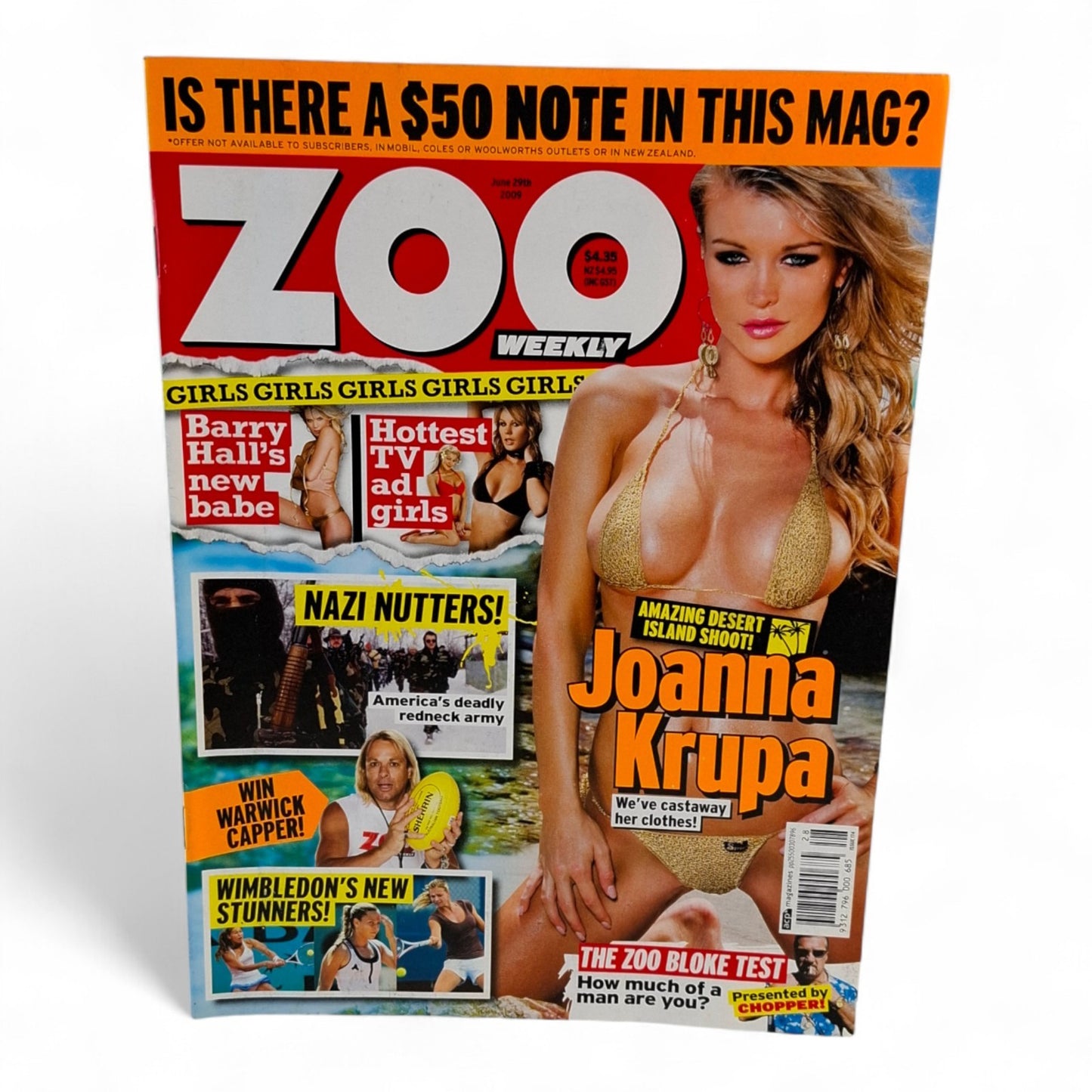 ZOO Weekly Magazine Australia #174 June 2009 Joanna Krupa