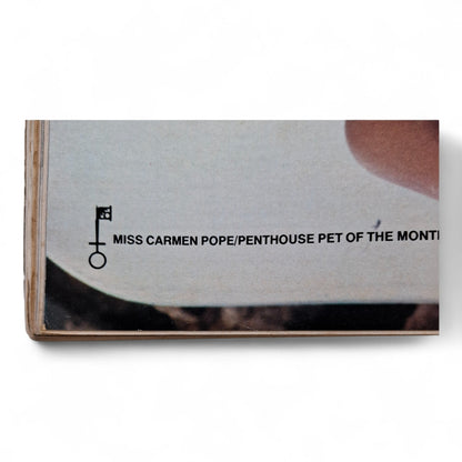 Penthouse Magazine March 1978 Centerfold Carmen Pope POTM