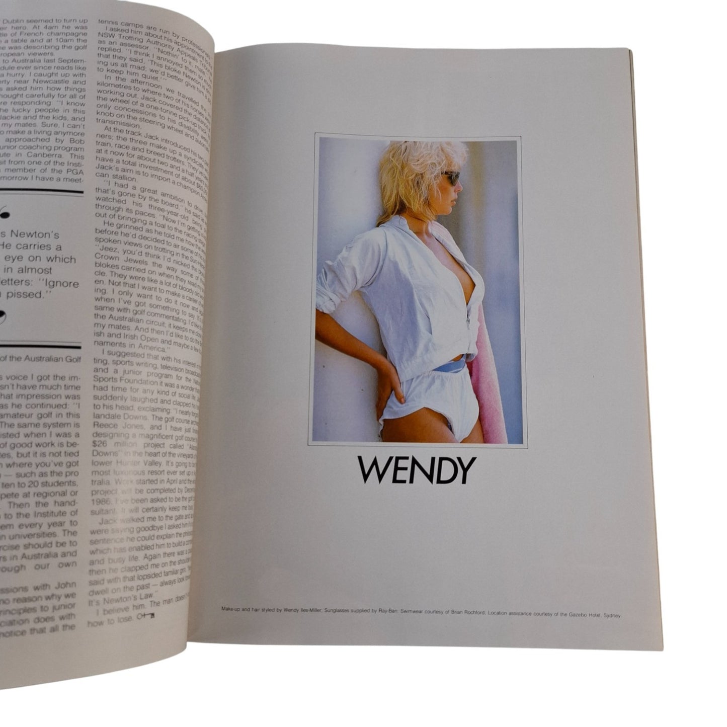 AUSTRALIAN PENTHOUSE Magazine July 1985 Wendy Lee