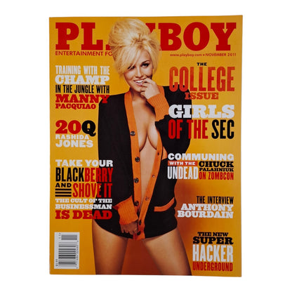 Playboy Magazine November 2011 Ciara Price