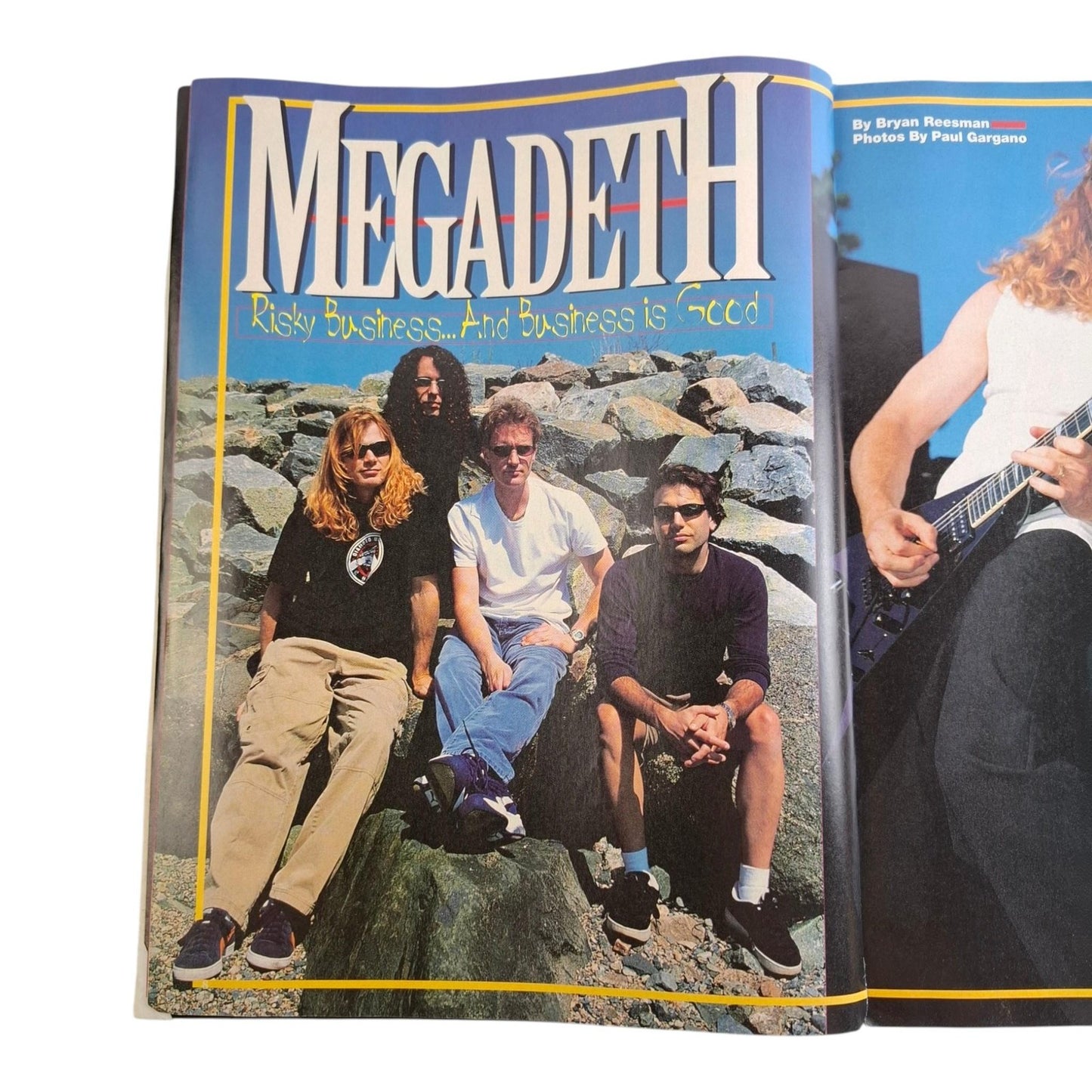 Metal Edge Magazine November 1999 Megadeth Sevendust Ozzfest 99 Dokken