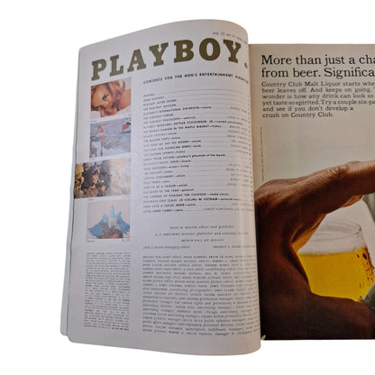 Playboy Magazine May 1966 Allison Parks  /  Dolly Read
