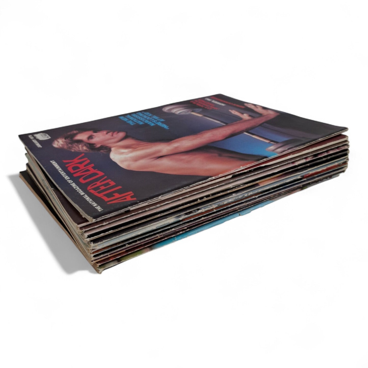 After Dark Magazine Lot 12 Issues 1979 Gay Men Entertainment Complete Year RARE!
