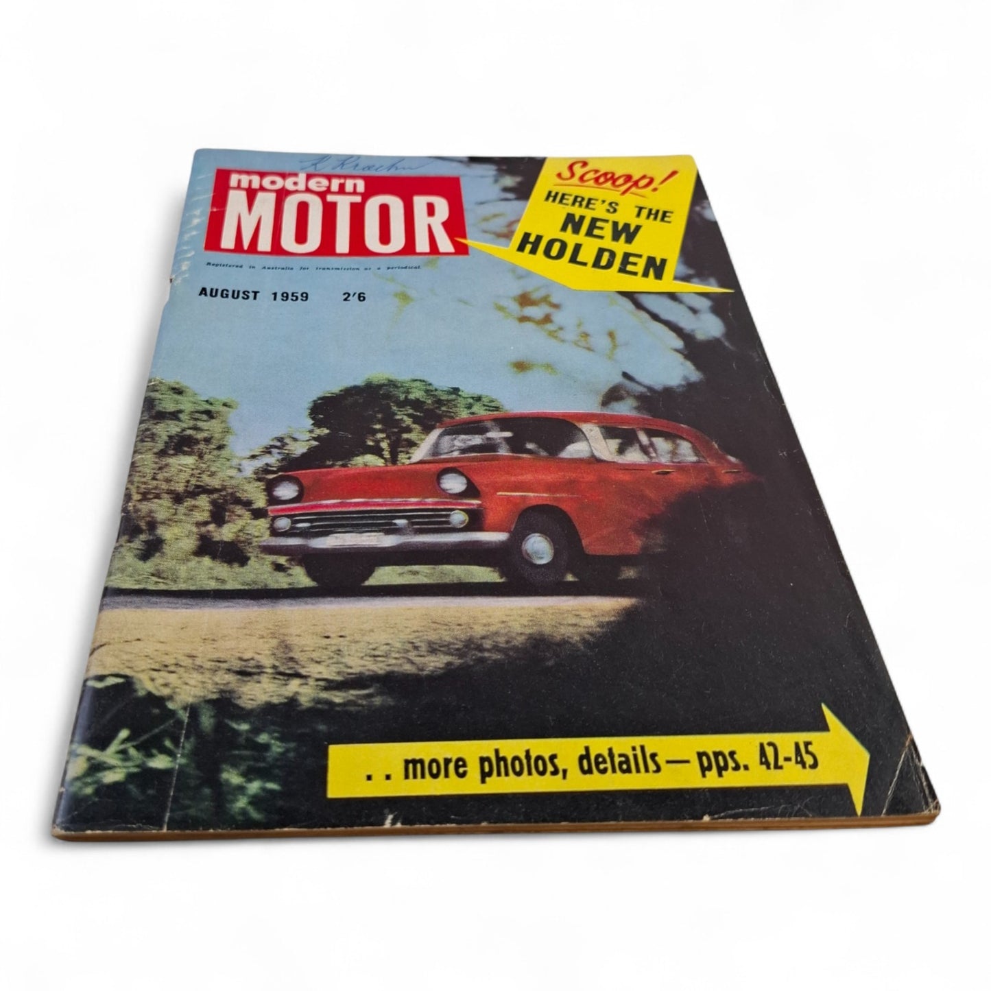 Modern Motor Magazine August 1959 FB Holden