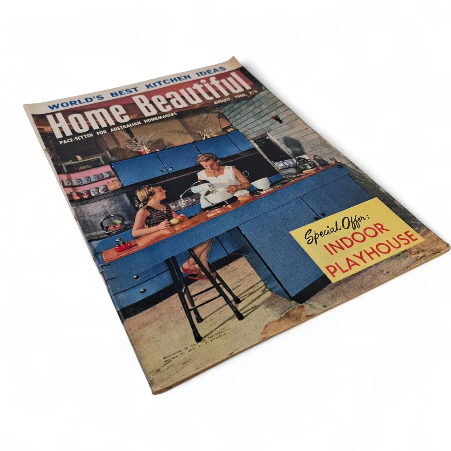 Australian Home Beautiful Magazine - August 1960