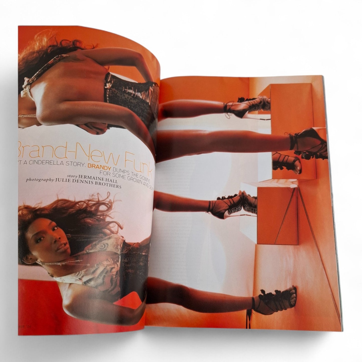 King Magazine September October 2004 Brandy/ Mase