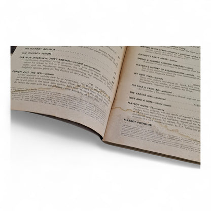 PLAYBOY MAGAZINE April 1976 Kristine De Bell Complete