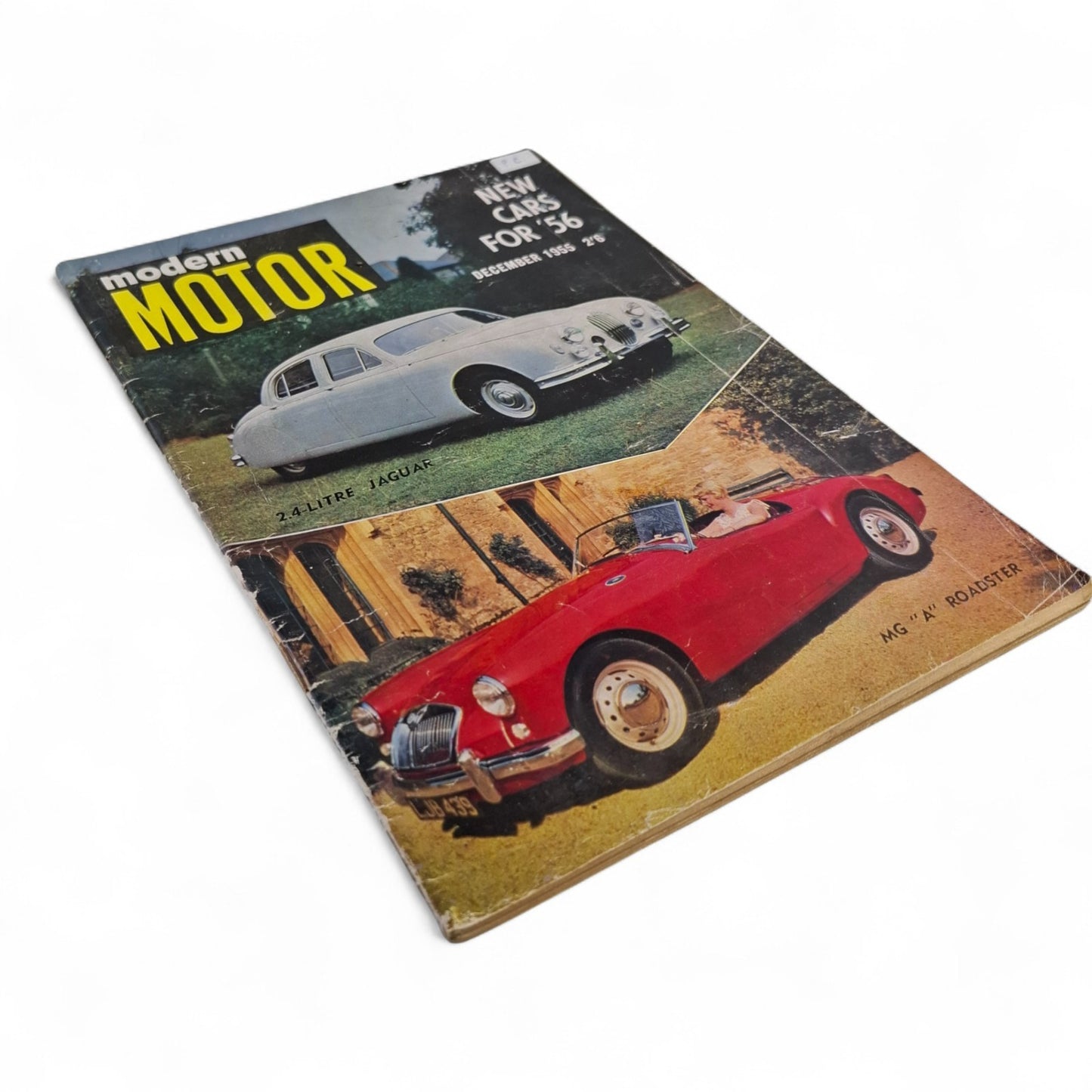 Modern Motor Magazine December 1955 Jaguar / MG