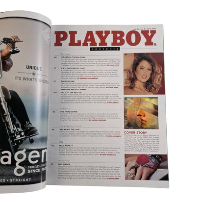 Playboy Magazine April 2007 Ashley Massaro WWE  / Giuliana Marino