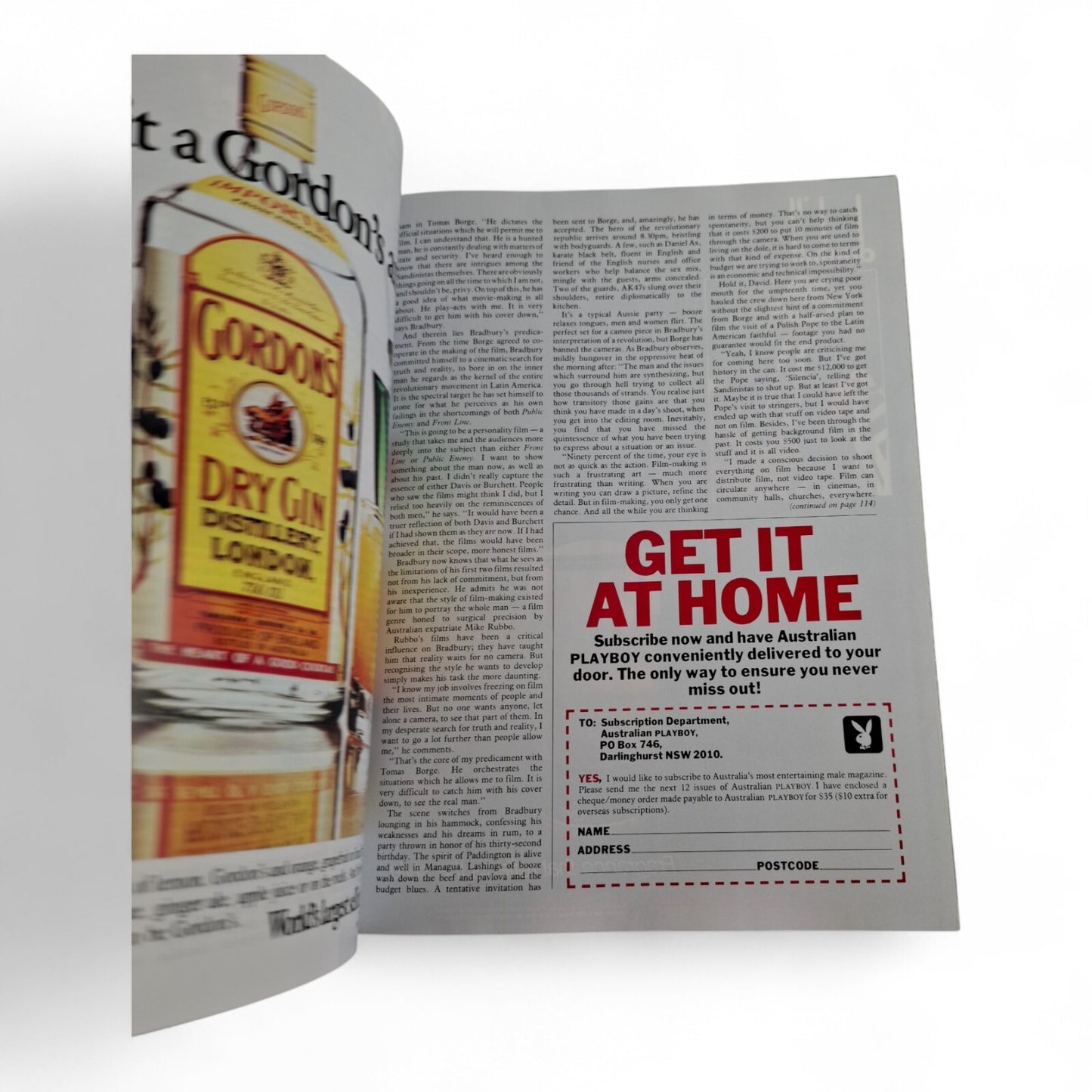 Vintage Australian Playboy Magazine December 1983 Lynn Eason, EXCELLENT