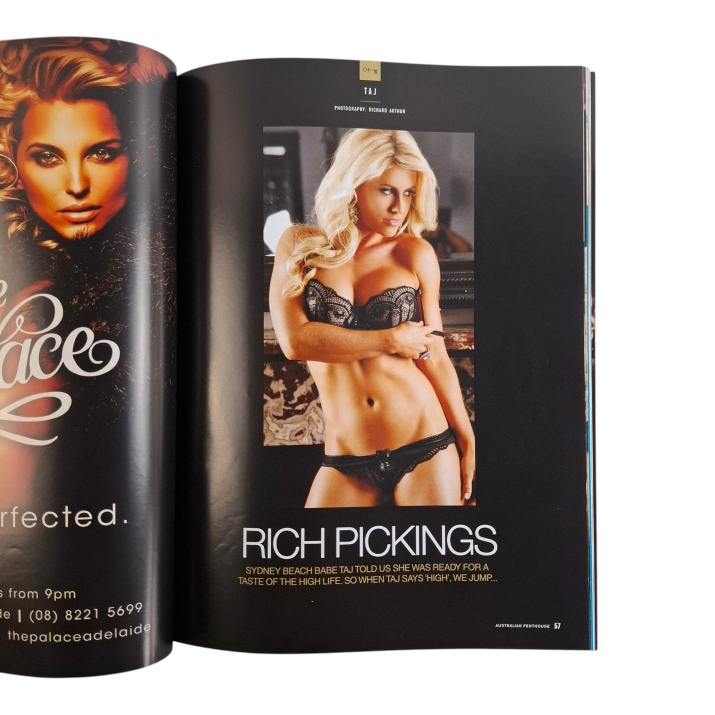 Australian Penthouse Magazine July 2014 Taj / Nina James