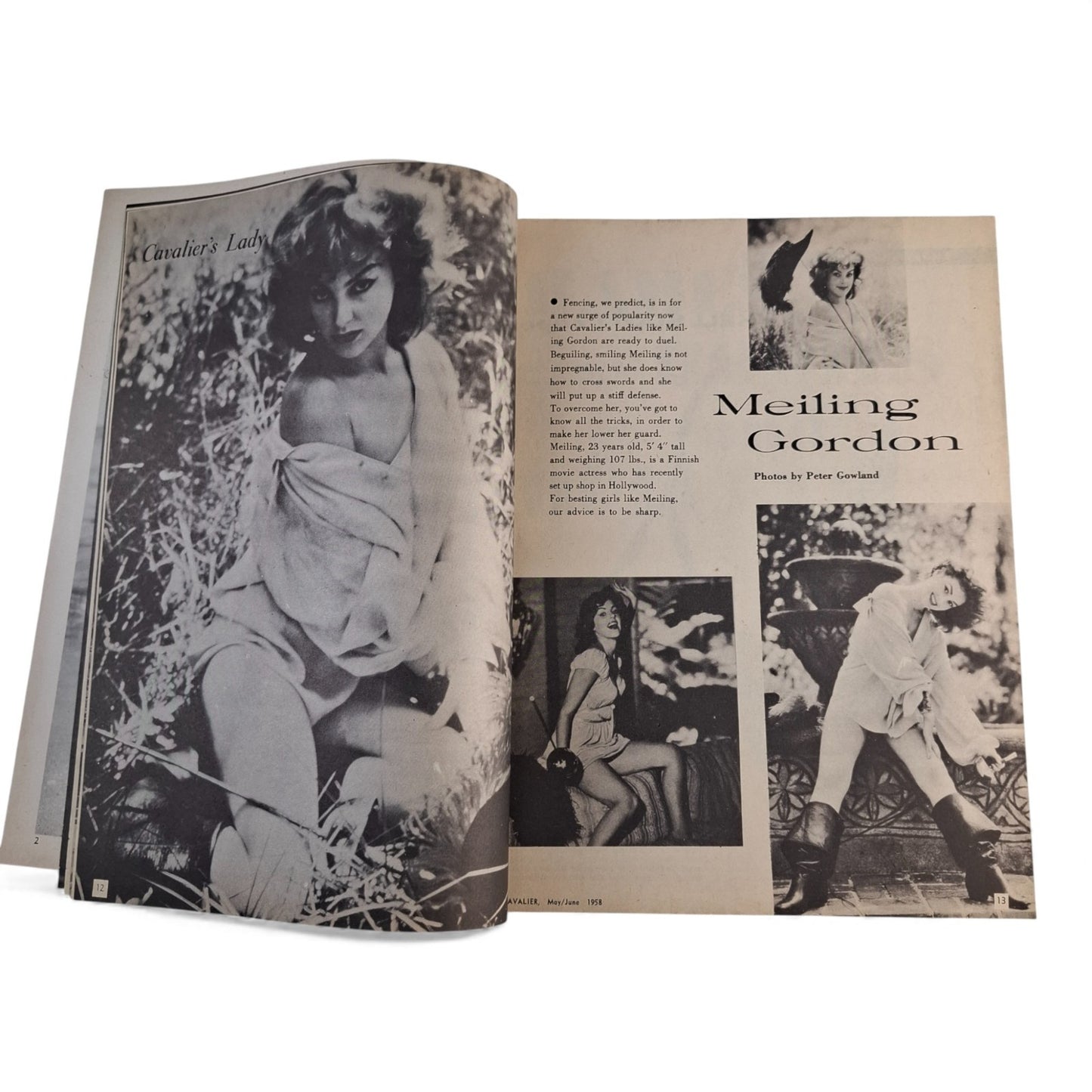 Cavalier Magazine Australia For Men June 1958 Vol. 4 No. 5 Meiling Gordon