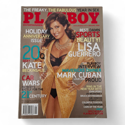 Playboy Magazine January 2006 Lisa Guerrero Cover COMPLETE