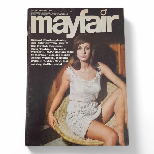 Vintage Mayfair Magazine Vol. 2 No. 3 March 1967 Playboy