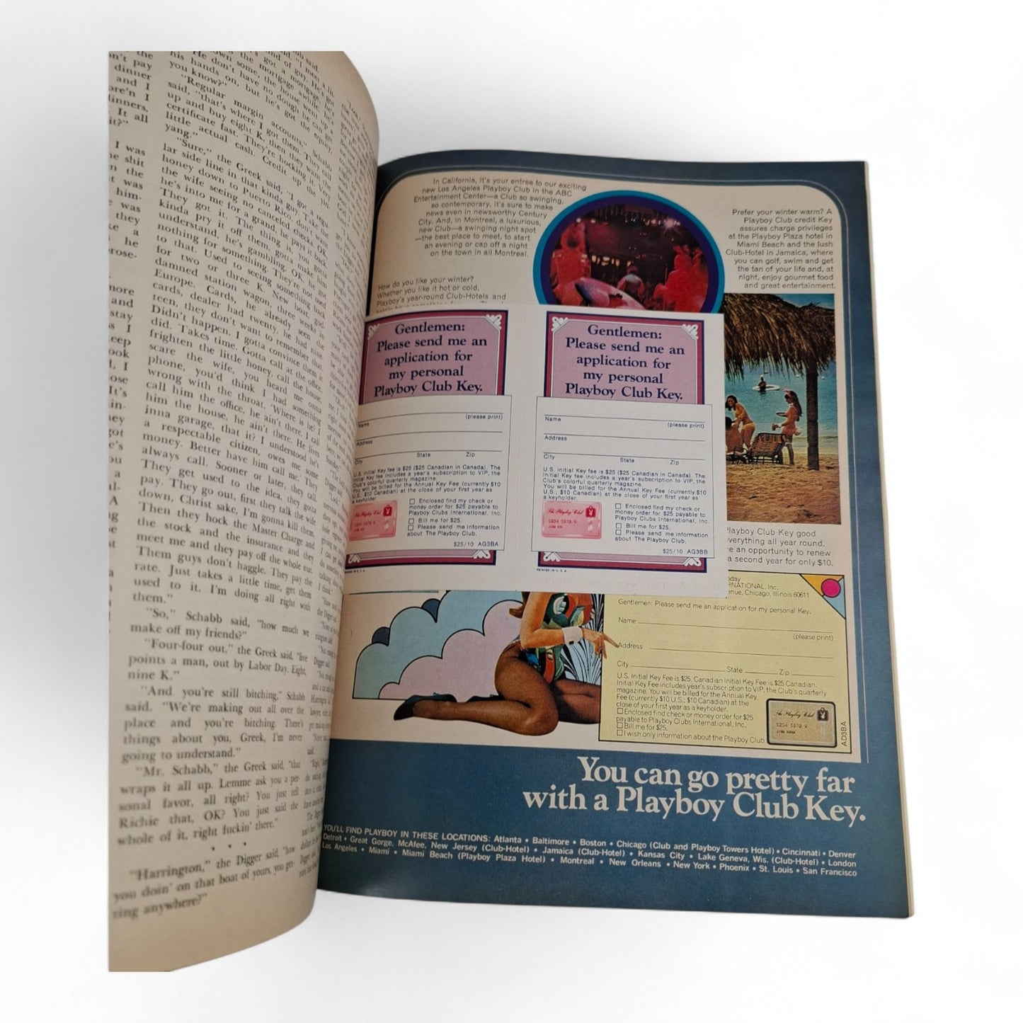 PLAYBOY Magazine February 1973 Jeanette Larson Complete