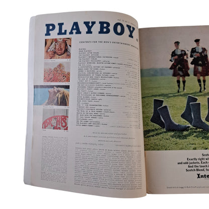 PLAYBOY Magazine Jan. 1965 Sally Duberson - NO C/F