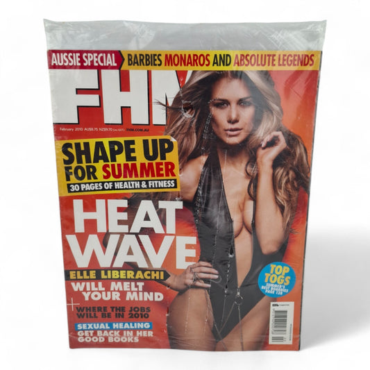 FHM Magazine February 2010 Elle Liberachi NEW SEALED