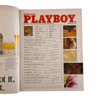 Australian Playboy Magazine February 1980 Jane Priest / Lesley Ellen Clark